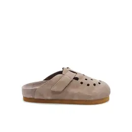 Brandblack: Бежевые сабо 