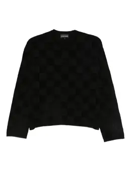 Emporio Armani: Чёрный свитер 