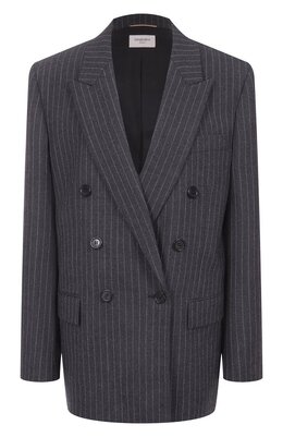 Saint Laurent: Жакет из шерсти 