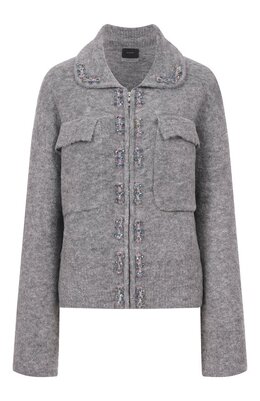 Pinko: Серый кардиган 