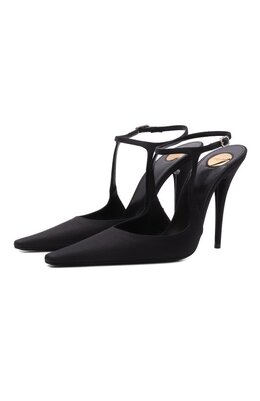 Saint Laurent: Чёрные туфли 