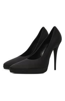 Saint Laurent: Чёрные туфли 