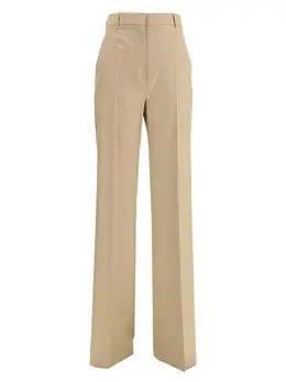 Max Mara: Бежевые брюки 