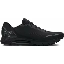 Under Armour: Чёрные кроссовки  HOVR Sonic