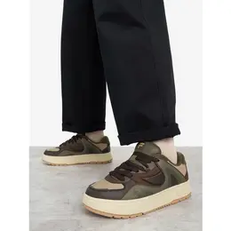 Fila: Кеды цвета хаки 