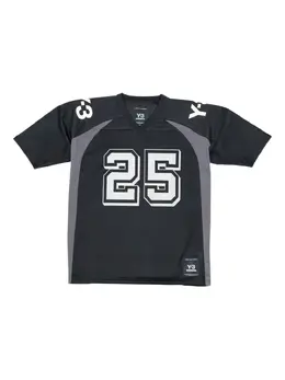 Y-3: Чёрная футболка 