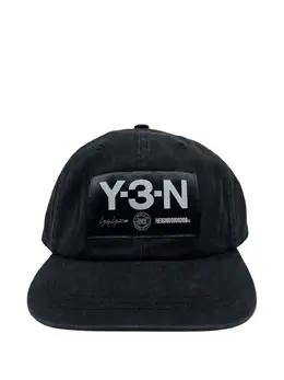 Y-3: Чёрная кепка 