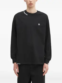 AAPE BY *A BATHING APE®: Футболка с длинным рукавом 