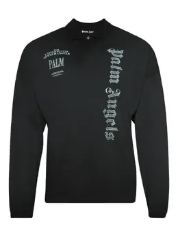 Palm Angels: Поло с длинным рукавом 