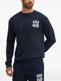 HUGO: Голубой свитшот 