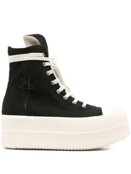 Rick Owens DRKSHDW: Чёрные кроссовки 
