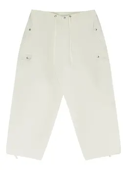 RHUDE: Белые брюки 