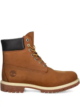 Timberland: Коричневые ботинки 