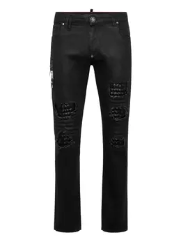 Philipp Plein: Рваные джинсы 