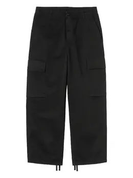 Carhartt WIP: Чёрные брюки 