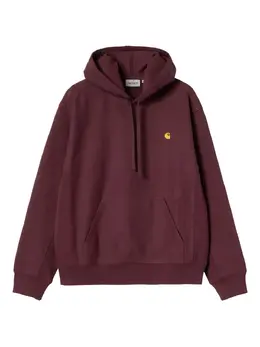 Carhartt WIP: Бордовая толстовка  American