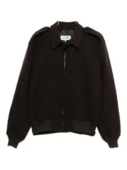 MM6 Maison Margiela: Коричневая куртка 