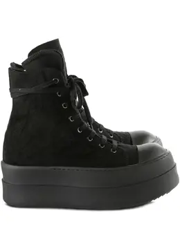 Rick Owens DRKSHDW: Чёрные кроссовки 