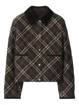 Burberry: Стёганые куртка 