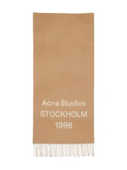 Acne Studios: Коричневый шарф 