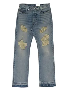 RHUDE: Рваные джинсы 