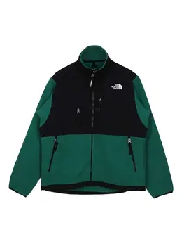 The North Face: Зелёная куртка  Logo