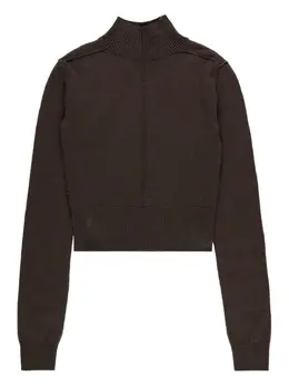 Rick Owens: Коричневый свитер 