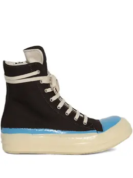 Rick Owens DRKSHDW: Коричневые кроссовки 