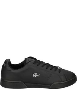 Lacoste: Чёрные кроссовки 