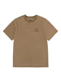 EVISU: Бежевая футболка 