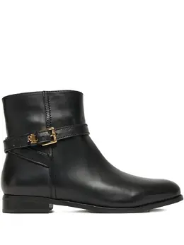 Lauren Ralph Lauren: Чёрные ботинки 