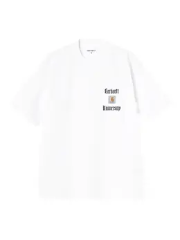 Carhartt WIP: Белая футболка 