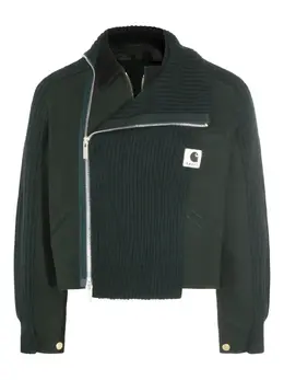 Carhartt WIP: Зелёная куртка 