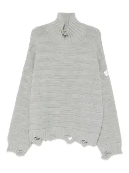 MM6 Maison Margiela: Трикотажный свитер 