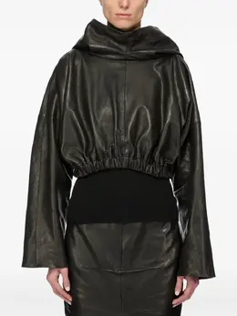 Rick Owens: Кожаная толстовка 