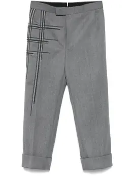 Thom Browne: Брюки с разрезом 