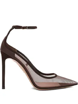 Aquazzura: Коричневые туфли 