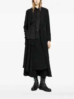 Yohji Yamamoto: Пальто с длинным рукавом 