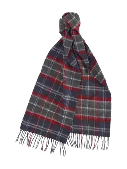 Barbour: Красный шарф 