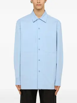 Jil Sander: Хлопковая рубашка 