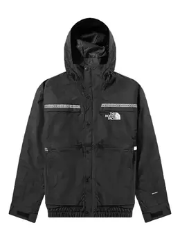 The North Face: Чёрная куртка  Logo