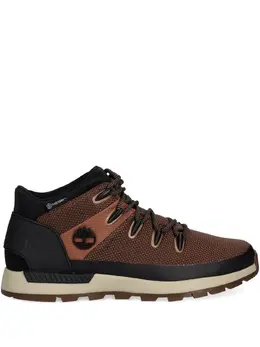 Timberland: Коричневые ботинки 