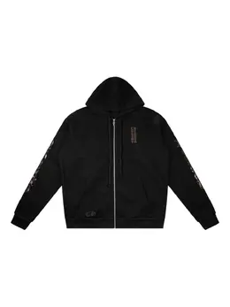 Chrome Hearts: Чёрная толстовка 