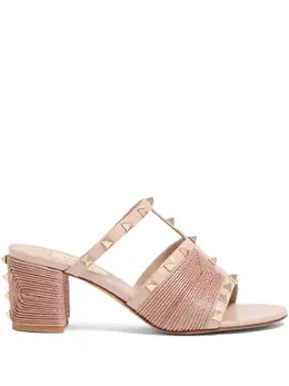 Valentino Garavani: Розовые сандалии 