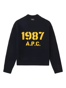 A.P.C.: Синий свитер 