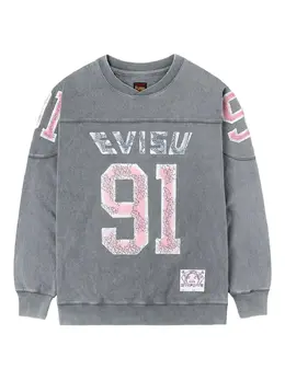 EVISU: Светлый свитшот 