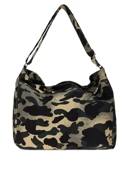 A BATHING APE®: Коричневая сумка-шоппер 