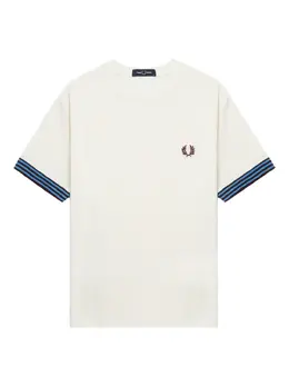 Fred Perry: Хлопковая футболка 