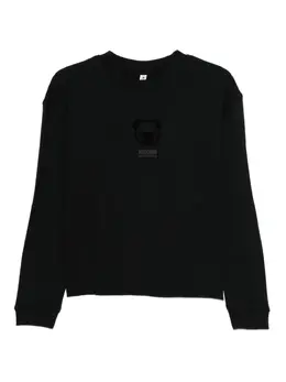 Moschino: Чёрный свитер 