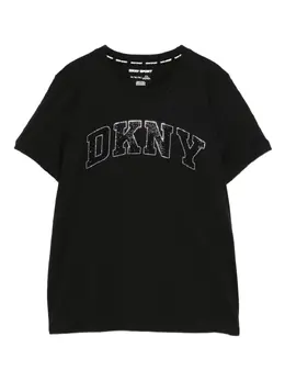 DKNY: Чёрная футболка 